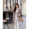 145 Cardigan de Tricô Preguiçoso Suave Curto Feminino 150 Outono e Inverno Novo Jaqueta Média para Altas Xs