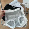 Bolsa de la suerte de liquidación de oferta especial: bragas de encaje de algodón puro auténtico de malla de seda helada para mujer, colores enviados al azar, sin devoluciones ni cambios