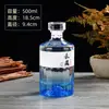 Botella Transparente para Licor de 500ml con Tapa para Licor Casero, Botella para Licor de Grano, Botella de Licor Vacía Sellada, Paquete de 0.5 kg