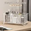 Caja de Almacenamiento para Mascarillas Tocador Lavabo Cesta de Almacenamiento para Cosméticos Dormitorio Escritorio Organizador de Estante para Productos de Cuidado de la Piel Caja