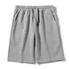 240g Shorts Personalizados Masculinos Verão Shorts Grandes Masculinos Roupa Exterior Calças com Sensação Preguiçosa Relaxada Calças Americanas Largas Soltas