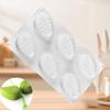 Molde de Silicona de 6 Hojas para Pastel de Venta Caliente Transfronterizo Hoja Molde de Silicona para Mousse Herramienta para Hornear Molde para Postre