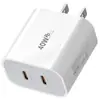 Cargador Rápido Transfronterizo Pd40W Doble Fuente de Carga Rápida Inteligente Pd Adecuado para Cargadores de Teléfono Móvil Samsung y Apple