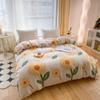 Funda de edredón estampada pieza única funda de edredón engrosada 1.5 m cepillada fábrica al por mayor individual ropa de cama dormitorio de estudiante