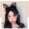 Nuevos Accesorios de Ropa Interior Sexy Encaje Pluma Lindo Gato Cabello Tarjeta Cosplay Anime COS Aro para el Cabello