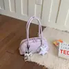 Bolso de axila moderno y fresco, elegante y versátil, bolso de hombro de gamuza, adecuado para ir al trabajo, con correa larga para el hombro, bolso tipo almohada