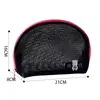 Bolsa de Higiene Pessoal Portátil, Bolsa Portátil de Malha para Armazenamento de Skincare de Viagem ao Ar Livre, Bolsa Cosmética Fashion para Praia Lote