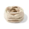 Cachecol de Cashmere 2025 Outono e Inverno Novo Estilo Unissex Tricotado Cachecol de Gola Torcida Versátil Protetor de Pescoço Quente