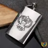 Petaca Pequeña de Acero Inoxidable 316 Portátil Botella de Vino Militar 304 Mini Portátil Medio Libra 1-2 Litros para Licor 3-2 Litros