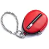Nuevo Monedero de Muñeca de Cuero Genuino con Perla para Mujer Bolso de Almacenamiento de Moda de Primera Capa de Piel de Vaca Bolso para Labial Audífonos Bolso Colgante