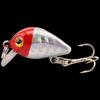 Cebo señuelo 1.6g Señuelo Minnow Señuelo Duro Mini Chubby Equipo de Pesca en Roca Señuelo Artificial Ligero Biomimético para Lubina