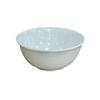 Vajilla de melamina blanca imitación porcelana comida rápida tazón de arroz tazón de sopa resistente a caídas tazón para avena vajilla de comedor empresarial tazón especial para sopa fideos