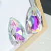 Pegador de Sol de Cristal Conjunto de 15 peças série strass cor AB pingente de decoração de Natal DIY iluminação acessórios de cristal
