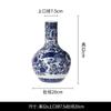 Cerâmica Jingdezhen Estante Bogu Armário de Vinho Padrão de Dragão Vaso Azul e Branco Porcelana Azul e Branca Antiga Decorações Modernas para Casa