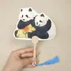 Ventilador Panda Fofo Desenho Animado Alien Criativo Corrente Nacional Grupo de Fãs Atrações Turísticas Barracas Ponto Turístico Foto Presente Ventilador