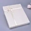 Caixas de Joias Cuidadosamente Selecionadas, Caixas de Embalagem para Anéis, Colares, Pulseiras, Caixas de Joias com Fita, Caixas de Presente com Impressão de Logo, Brincos