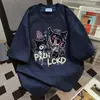 Camiseta de Manga Corta para Mujer Estilo Americano Ins Marca de Tendencia Diseño Divertido Estampado de Dibujos Animados Verano 2026 Nuevo Top Estilo Universitario