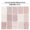 Nuevo producto: 30 Hojas de Papel de Scrapbooking Colorido Estilo Ins, Papel de Fondo Decorativo de Periódico para Junk Journal, Papel para Material de Journaling