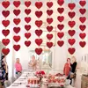 Decoración colgante de San Valentín transfronteriza decoración de San Valentín adornos colgantes de corazón de amor boda suministros de boda decoración de habitación de boda