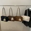 Moda de Viaje de Gran Capacidad Europea y Americana 2025 Estampado de Leopardo Otoño Nuevo Bolso Tote Casual para Hombro o Axila para Mujer