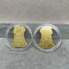 Shenzhen Shuibei Mismo Estilo Oro Puro 999 Tesoro de la Fortuna Aleación Gato de la Suerte Adhesivo Dorado para Teléfono Móvil para Atraer Riqueza Tienda de Oro