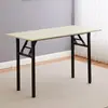 Mesa plegable para el hogar, Escritorio rectangular para estudiar, Mesa de entrenamiento, Mesa para puesto exterior, Mesa de conferencias, Mesa larga, Mesa de comedor simple