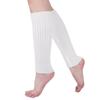 28cm Calentadores de Piernas de Lana Rectos Multicolor Fluorescentes para Mujer Otoño e Invierno Calentadores de Pies de Punto Versátiles Calcetines Térmicos Holgados Cubrebotas