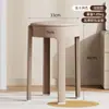 Banco de Plástico para Uso Doméstico, Empilhável, Banco Alto Espessado, Banco Redondo de Plástico Acolchoado Macio, Cadeira Alta Simples para Mesa de Jantar de Reserva