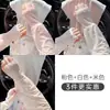 Mangas de Hielo con Protección Solar de Encaje para Mujer Verano Protección UV Delgadas para Exteriores Ciclismo Mangas Sueltas Mangas de Seda de Hielo Transpirables