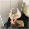 Bolsas de Nicho Transfronteiriças Novas de Comércio Exterior para Mulheres, Bolsas Transversais de Ombro Único Texturizadas para Mulheres, Bolsas da Moda 2025