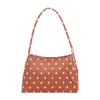 Bolso de axila de nicho estilo francés para mujer, bolso de mano nuevo con estampado de lunares, bolso de hombro de moda coreana estilo 2026 ins