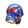 Gorra de red Spiderman Ultraman para niños transfronteriza gorra de béisbol de dibujos animados princess europea y americana sombrero de sol transpirable