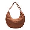 Bolso Tote Casual de Moda 2024 Otoño e Invierno Nuevo Esmerilado Retro Moda Textura de Alta Gama Bolso de Hombro Bolso de Hombro Mochila