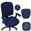 Funda Elástica Impermeable para Silla Transfronteriza para Oficina en Casa Escritorio de Computadora Funda para Silla Giratoria Cojín para Silla Giratoria Funda para Respaldo de Silla Silla de Comedor