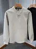 Sudadera de Punto Waffle con Cuello de Melocotón para Hombre, Nueva Camiseta Casual de Manga Larga Otoño/Invierno 2026 para Hombres Jóvenes y de Mediana Edad, Camiseta Básica de Color Sólido