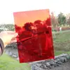 Hojas de Plástico de Forma de Ala A3 de Colores para Jardín de Infancia, Translúcidas y Transparentes, Hojas A4 Infantiles Hechas a Mano, Papel de Vidrio de Color Rígido para Luz y Sombra