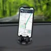Soporte para teléfono móvil transfronterizo para automóvil, aleación de aluminio, marco de soporte para panel de instrumentos giratorio de 360 grados, navegación fija para automóvil