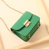 Bolso Pequeño para Mujer, Nuevo Estilo Versión Coreana, Bolso Sencillo Versátil con Cadena de Cierre, Bolso Cuadrado Pequeño, Bolso Bandolera de Un Hombro