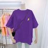 Verano 2021 nuevo estilo coreano ropa de mujer verano camiseta blanca de manga corta mujer suelta bordada top de estudiante moda ins