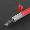 Capa autoadesiva de proteção de fios para parede, canaleta de borracha PVC anti-pisoteio, 3 metros