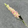Flor artificial única para decoração de casa, buquê, decoração de casamento e comércio exterior