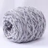 0.1kg Chenilla Terciopelo Dorado Lana Bufanda Tejida para Hombres y Mujeres DIY Hecho a Mano Tejer Suéter Gancho de Crochet Zapatillas Hilo Grueso