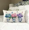 Funda de Almohada para Florero Jit Fresh Ins Transfronteriza Funda de Cojín Simple para Sofá Mesita de Noche Cojín de Oficina Funda de Cojín Lumbar