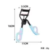 Curvador de Cílios Nilan com Cabo Dupla Cor, Disponível em Várias Cores, Curvador de Cílios de Ângulo Largo para Curvatura e Modelagem Fácil dos Cílios
