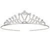 Niños y Niñas Princesa Corona Simple Linda Diadema Bebé Festival Actuación Accesorios para el Cabello Corona de Cumpleaños Corona para Pastel