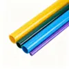 Atacado do fabricante tubos de plástico ABS, tubos rígidos, tubos ocos, bordas de corte lisas fosco de alto brilho, tubos para acessórios de brinquedo de alta resistência ao impacto