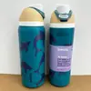 Taza Térmica Owala Freesip Taza de Agua Taza Térmica de Acero Inoxidable con Popote, Taza Móvil, Taza con Tapa Pop-Up, Taza Portátil