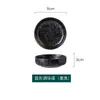 Pequeno Prato Cerâmico Estilo Japonês para Uso Doméstico, Pratinho para Ketchup, Molho para Fondue de Churrasco, Pratinho Redondo para Molho, Ins