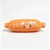 Venta Caliente Transfronteriza Juguete Divertido de Perro Caliente para Apretar Juguete Pequeño Creativo de Sonido Crujiente para Descompresión Bloques de Construcción de TPR Relleno en Stock Venta al por Mayor