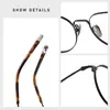 Nuevas Gafas de Prescripción Retro de Titanio Puro de Lujo Ligero Mismo Estilo Sm118001 para Hombres Disponibles con Graduación Danyang Wholesale